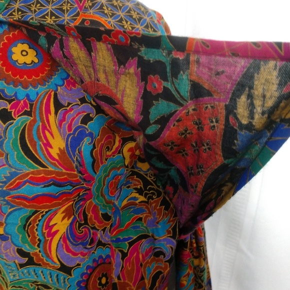 Gene Ewing Nehru button up top size 8 - Picture 4 of 8